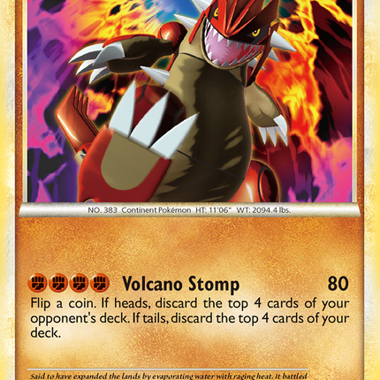 Groudon (6/95) [HeartGold & SoulSilver: Call of Legends]