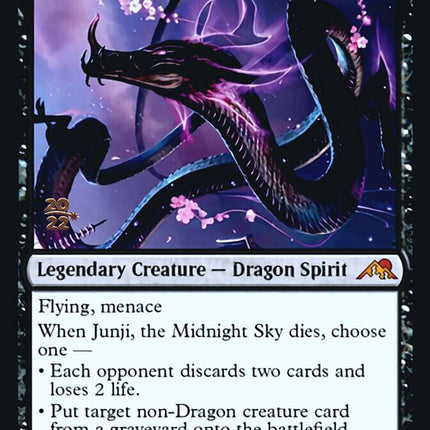 Junji, the Midnight Sky [Kamigawa: Neon Dynasty Prerelease Promos]