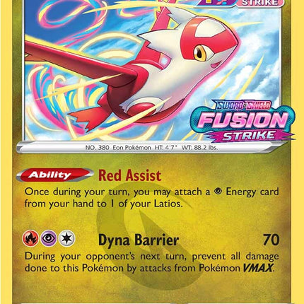 Latias (SWSH171) (Prerelease Promo) [Sword & Shield: Black Star Promos]