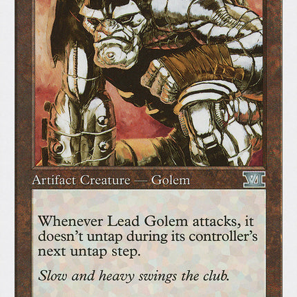 Lead Golem [Classic Sixth Edition]