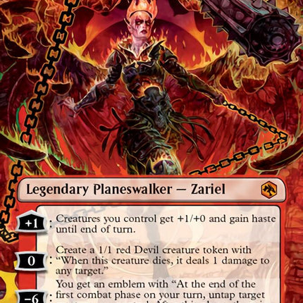 Zariel, Archduke of Avernus (Borderless) [Dungeons & Dragons: Adventures in the Forgotten Realms]