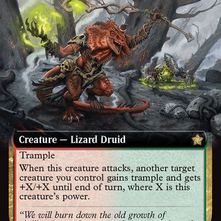 Ashroot Animist (Extended Art) [Foundations]