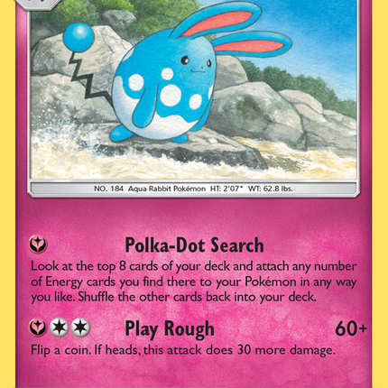 Azumarill (136/214) [Sun & Moon: Lost Thunder]