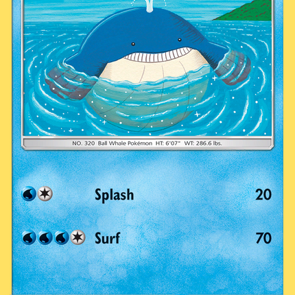Wailmer (29/145) [Sun & Moon: Guardians Rising]