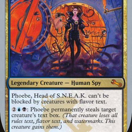 Phoebe, Head of S.N.E.A.K. [Unstable]