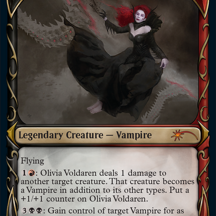 Olivia Voldaren (Halo Foil) [Secret Lair Drop Series]