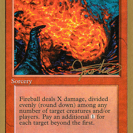 Fireball (Mark Justice) [Pro Tour Collector Set]