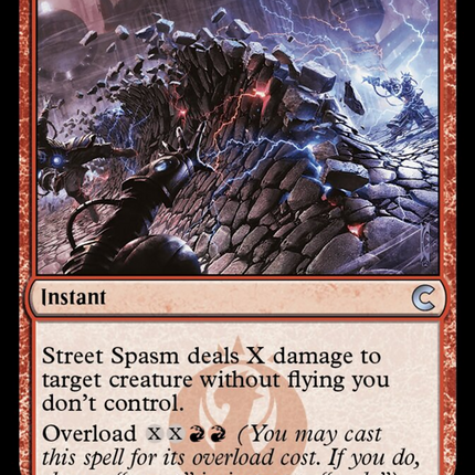 Street Spasm [Ravnica: Clue Edition]
