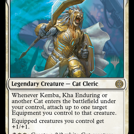 Kemba, Kha Enduring (Promo Pack) [Phyrexia: All Will Be One Promos]
