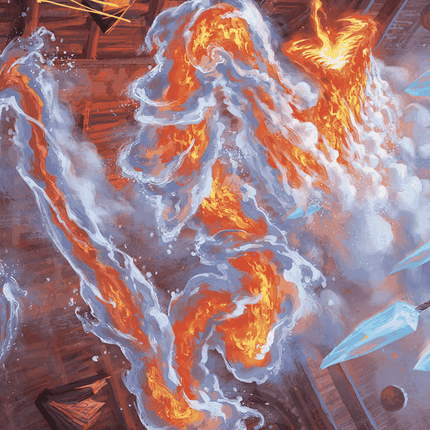 Scalding Viper Art Card (Gold-Stamped Signature) [Wilds of Eldraine Art Series]