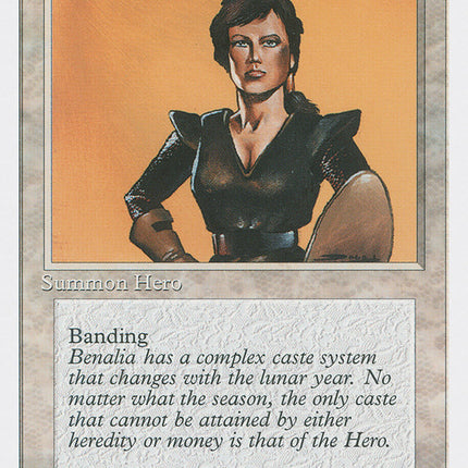 Benalish Hero [Fourth Edition]