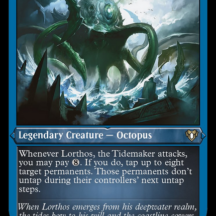 Lorthos, the Tidemaker (Foil Etched) [Commander Masters]