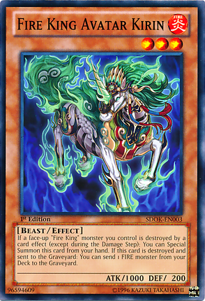 Fire King Avatar Kirin [SDOK-EN003] Common