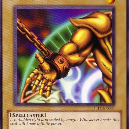 Right Arm of the Forbidden One (Green) [DL11-EN004] Rare