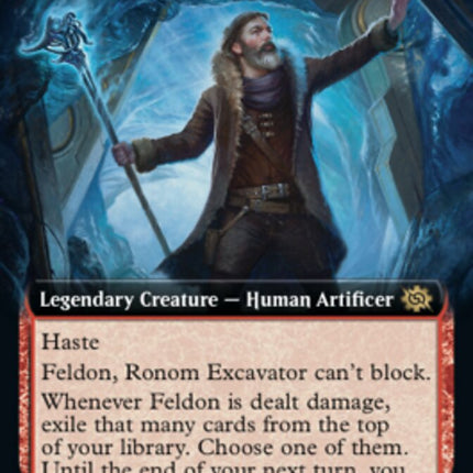 Feldon, Ronom Excavator (Extended Art) [The Brothers' War]