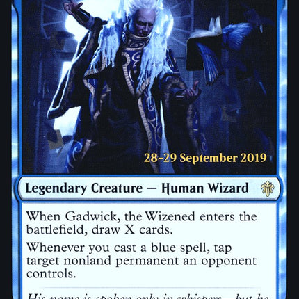 Gadwick, the Wizened [Throne of Eldraine Prerelease Promos]