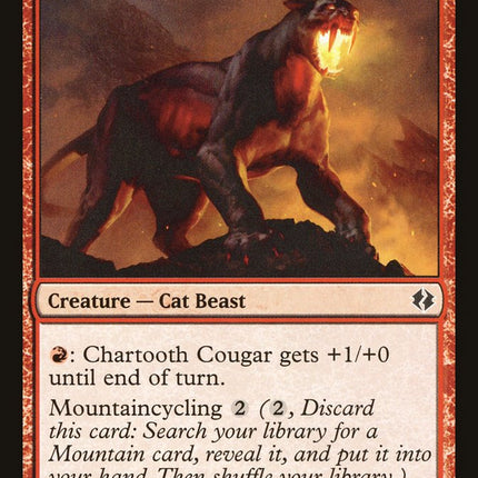 Chartooth Cougar [Duel Decks: Venser vs. Koth]