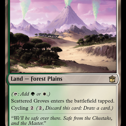 Scattered Groves (Surge Foil) [Doctor Who]