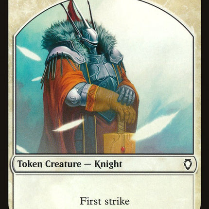 Knight Token [Commander Anthology Volume II Tokens]