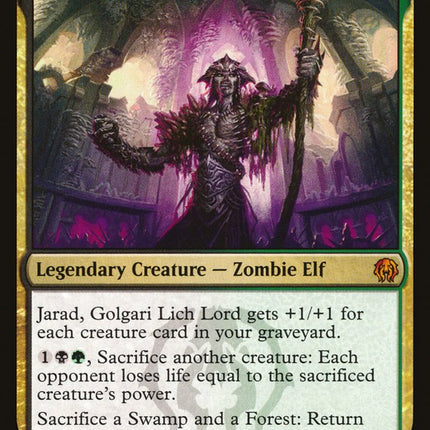 Jarad, Golgari Lich Lord [Guilds of Ravnica Guild Kit]