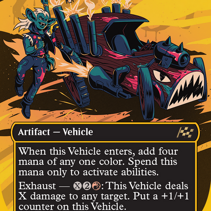 Boommobile (Borderless) (First-Place Foil) [Aetherdrift]