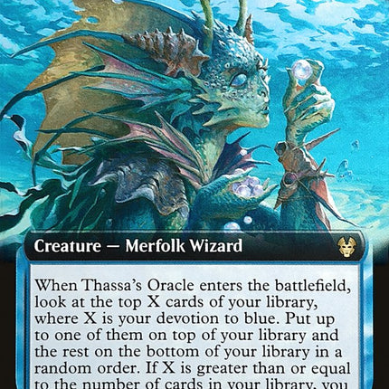 Thassa's Oracle (Extended Art) [Theros Beyond Death]