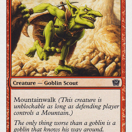 Goblin Mountaineer [Ninth Edition]