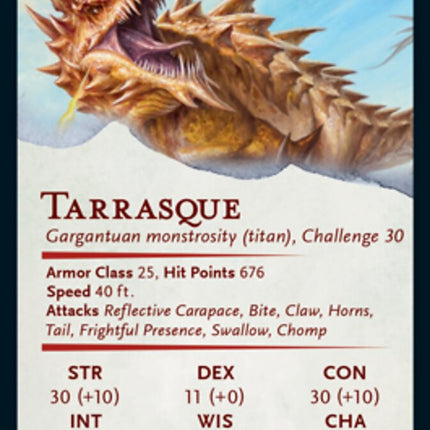 Tarrasque Art Card [Dungeons & Dragons: Adventures in the Forgotten Realms Art Series]