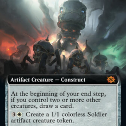 Platoon Dispenser (Extended Art) [The Brothers' War]