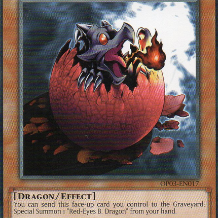 Black Dragon's Chick [OP03-EN017] Common