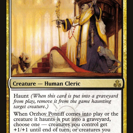 Orzhov Pontiff [Guildpact]