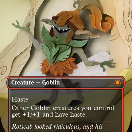 Goblin Chieftain (Borderless) [Lorwyn Eclipsed Special Guests]