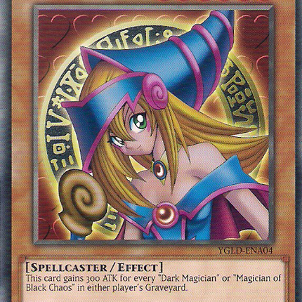 Dark Magician Girl [YGLD-ENA04] Common