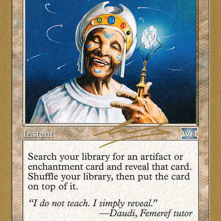 Enlightened Tutor (Nicolas Labarre) [World Championship Decks 2000]