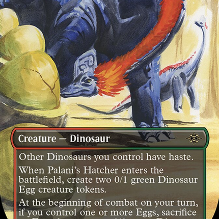 Palani's Hatcher (Borderless) [The Lost Caverns of Ixalan]