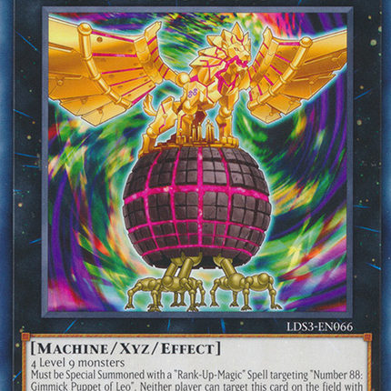 Number C88: Gimmick Puppet Disaster Leo [LDS3-EN066] Common