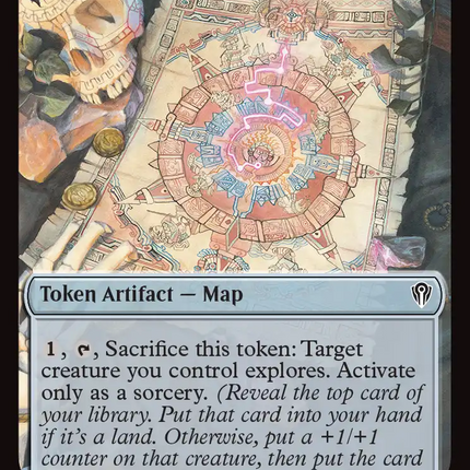 Soldier // Map Double-Sided Token [Reality Fracture Commander Tokens]