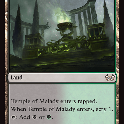 Temple of Malady [Duskmourn: House of Horror Commander]