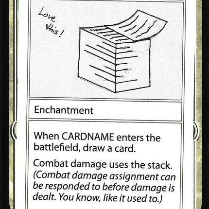 Stack of Paperwork [Mystery Booster Playtest Cards]