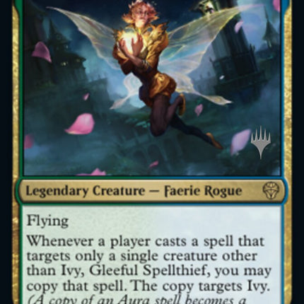 Ivy, Gleeful Spellthief (Promo Pack) [Dominaria United Promos]