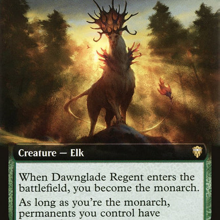 Dawnglade Regent (Extended Art) [Commander Legends]