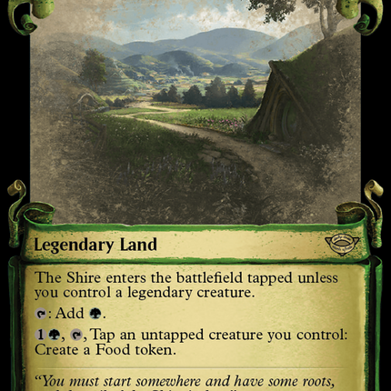 The Shire [The Lord of the Rings: Tales of Middle-Earth Showcase Scrolls]