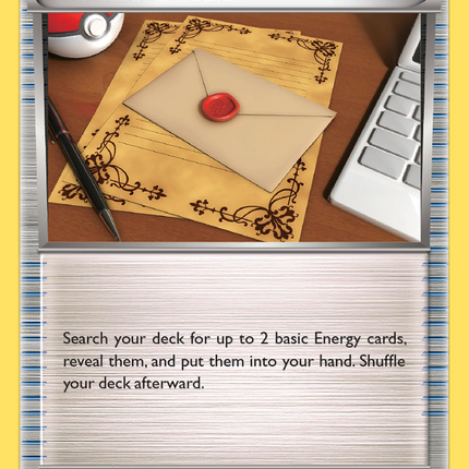Professor's Letter (146a/162) [Alternate Art Promos]