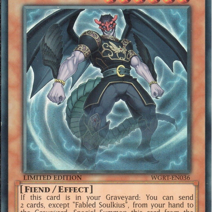 Fabled Soulkius [WGRT-EN036] Super Rare