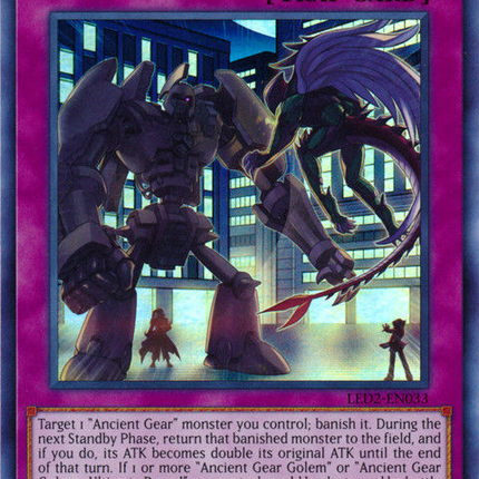Cross-Dimensional Duel [LED2-EN033] Super Rare