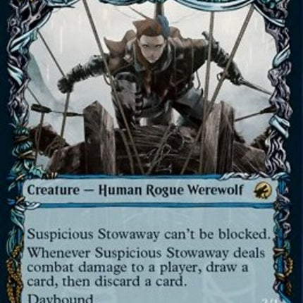 Suspicious Stowaway // Seafaring Werewolf (Showcase Equinox) [Innistrad: Midnight Hunt]