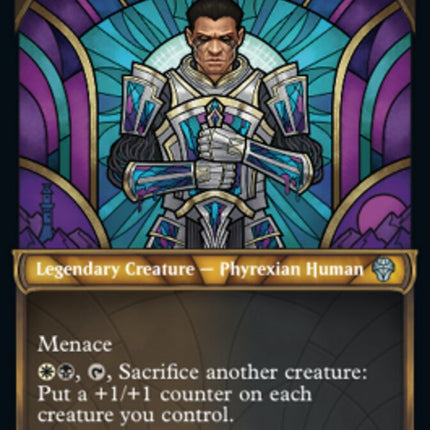 Aron, Benalia's Ruin (Showcase Textured) [Dominaria United]