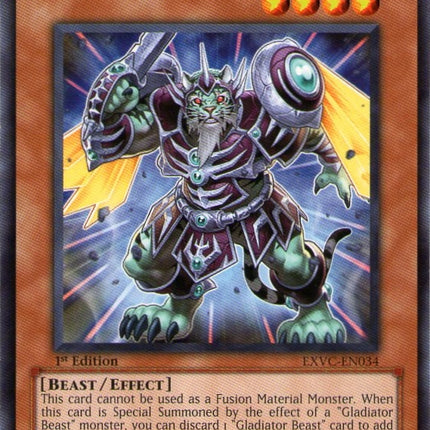 Gladiator Beast Tygerius [EXVC-EN034] Common