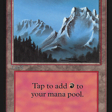 Mountain (Snow Top / Highest Point on Right) [Collectors' Edition]