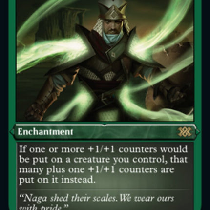Hardened Scales (Foil Etched) [Double Masters 2022]